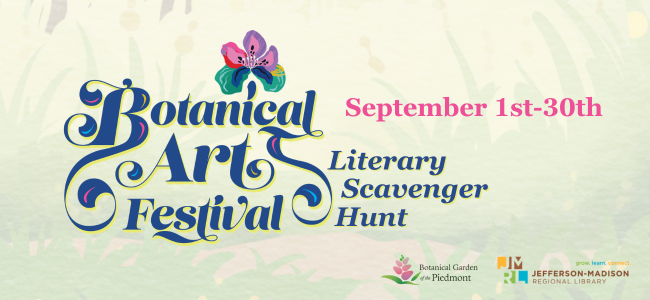 Botanical Art Festival Literary Scavenger Hunt