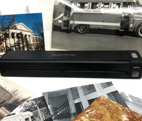 Photo scanner with some local photographs