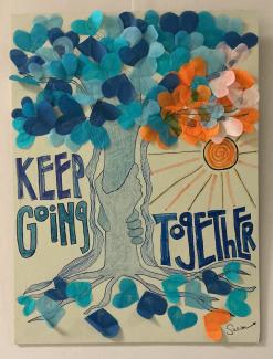 Keep Going Together Art Exhibit